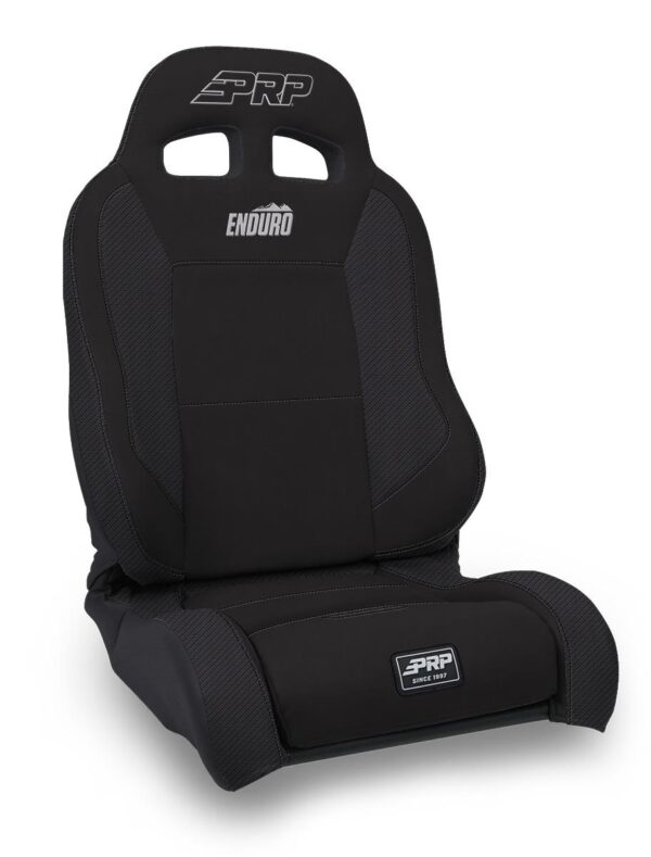 EnduroTrek Reclining Suspension Seat, Black Suede, Driver