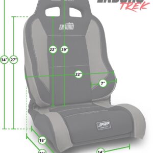 EnduroTrek Reclining Suspension Seat, Driver