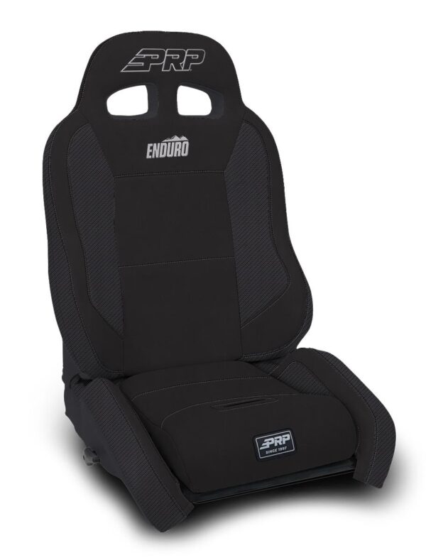 EnduroCrawl Reclining Suspension Seat, Black Suede, Driver