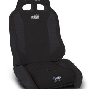 EnduroCrawl Reclining Suspension Seat, Black Suede, Passenger
