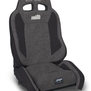 EnduroCrawl Reclining Suspension Seat Tweed, Gray, Passenger