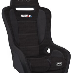 Podium Elite Suspension Seat; Black