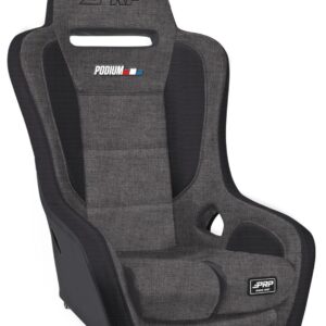 Podium Elite Suspension Seat; Grey