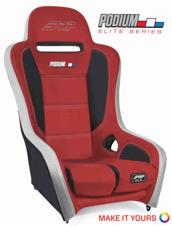 Podium Elite 4" Extra Tall and Extra Wide Suspension Seat
