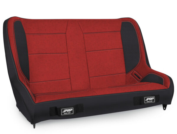 Elite Series Rear Bench for Jeep CJ-7/Wrangler YJ; Red