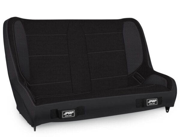 Elite Series Rear Bench for Jeep Wrangler TJ, LJ, JK; Black
