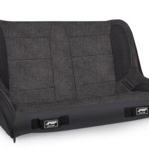 Elite Series Rear Bench for Jeep Wrangler TJ, LJ, JK; Grey