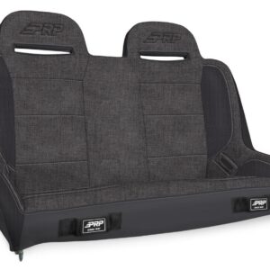 Elite Series Rear Bench for Jeep Wrangler JKU/JLU; Grey