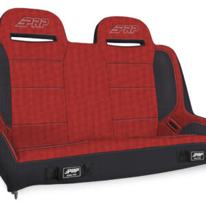 Elite Series Rear Bench for Jeep Wrangler JKU/JLU; Red