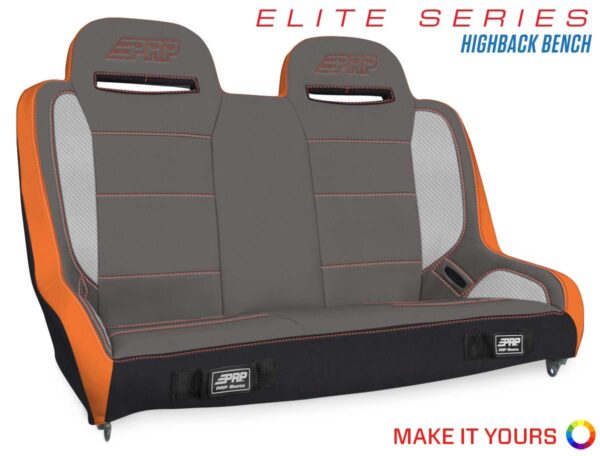 Elite Series Suspension Bench Seat for Jeep Wrangler JKU/JLU