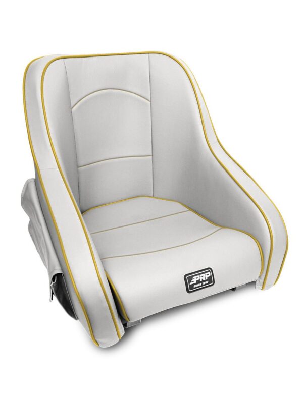 Hydro Classic Jet Boat Seat with Side Pockets, Yellow
