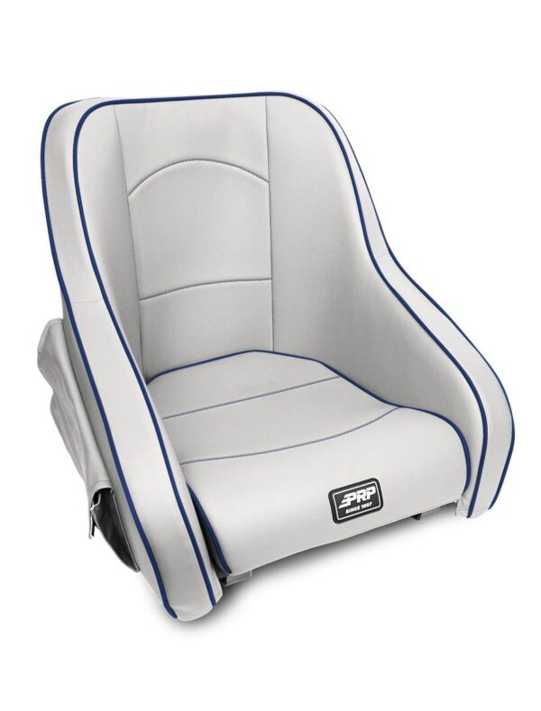 Hydro Classic Jet Boat Seat with Side Pockets, Blue