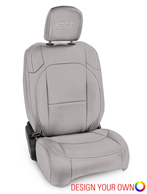 Front Seat Covers for Jeep Gladiator JT Mojave Edition and Wrangler JLU 392 Edition (Pair) - Custom