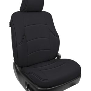 Front Seat Covers for 2011-2024  Toyota 4Runner (Pair) - All Black