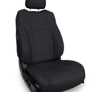 Front Seat Covers for 2021+ Subaru Outback (Pair) - All Black