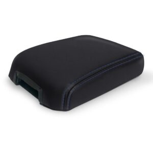 Center Console Cover for '16-'23 Toyota Tacoma - Black and Navy Blue