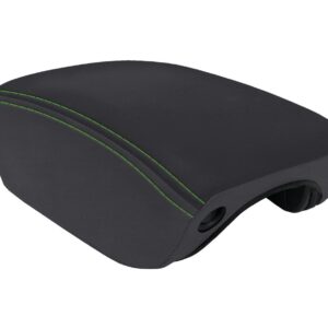 Center Console Cover for 2018+ Jeep Wrangler JL and Jeep Gladiator JT - Black and Green