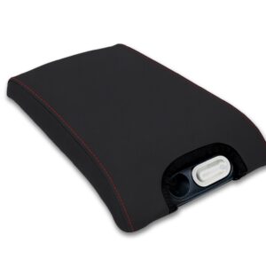 Center Console Cover for 2010-14 Ford Raptor - Black with Red Stitch