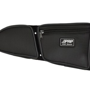 Front Door Bag with Knee Pad for Polaris RZR, Passenger Side, Black