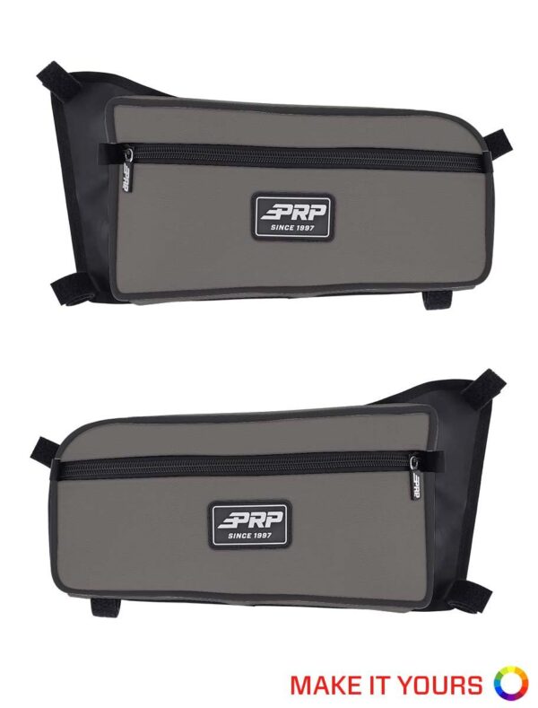 PRP E66-Cust Rear Door Bag with Knee Pad for Can-Am X3 (Pair) (Custom)