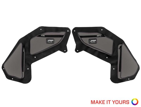 PRP E96-Cust Rear Door Bags for Polaris RZR PRO XP4, PRO R4, Turbo R4 (Pair), Custom