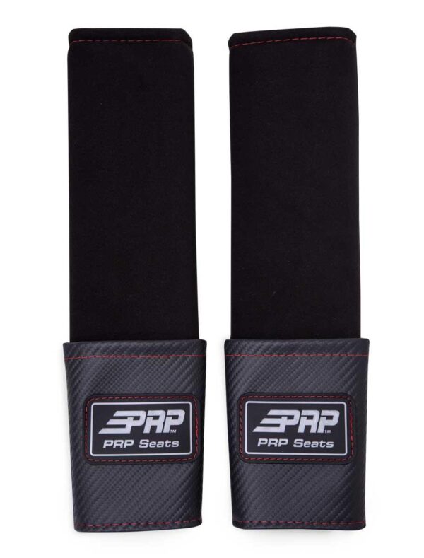 PRP H61-Red Seat Belt Pads with Pocket