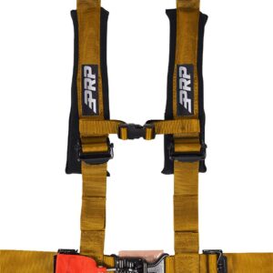 4.2 Harness with Latch and Link Lap Belt, Gold