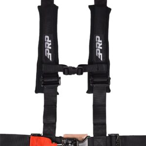 4.2 Harness with Latch and Link Lap Belt, Black