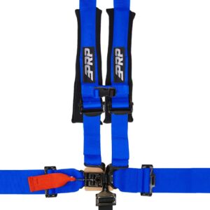 5.2 Harness with Shoulder Straps Sewn to Lap, Blue