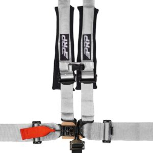 5.2 Harness with Shoulder Straps Sewn to Lap, Silver