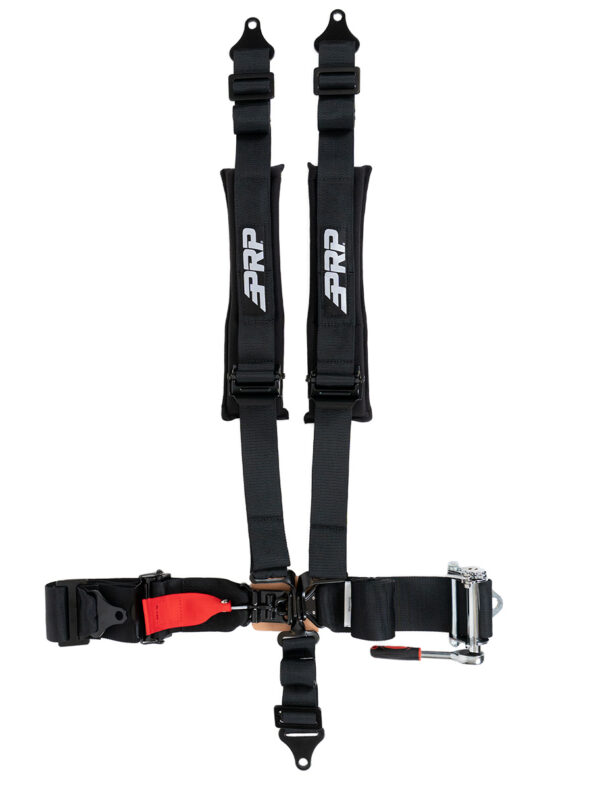 5.3x2 Harness with Removable Pads on Shoulder and Ratchet Lap Belt
