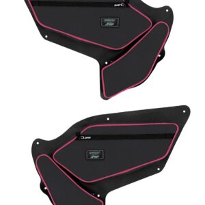 PRP SHRDYE97-R PRP Shreddy Front Door Bags with Knee Pad for Polaris RZR PRO XP, PRO R, Turbo R