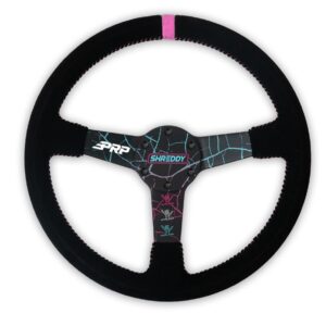 PRP SHRDYG254 PRP X Shreddy Cracked Steering Wheel, Deep Dish