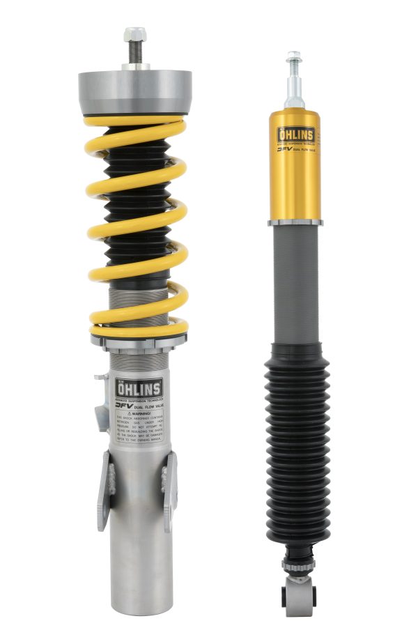 Ohlins MEZ MV10S1 Road & Track Coilover Suspension System featuring Dual Flow Valve Technology