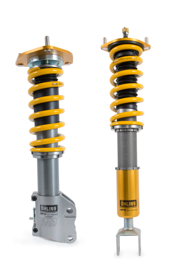 Ohlins MIS Mi01S1 Road & Track Coilover Suspension System featuring Dual Flow Valve Technology