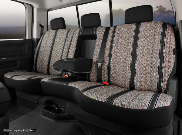 FIA TR48-4 BLACK TR40 Series - Wrangler Saddleblanket Custom Fit Front Seat Cover - Black
