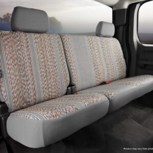 FIA TR42-88 GRAY TR40 Series - Wrangler Saddleblanket Custom Fit Rear Seat Cover - Gray