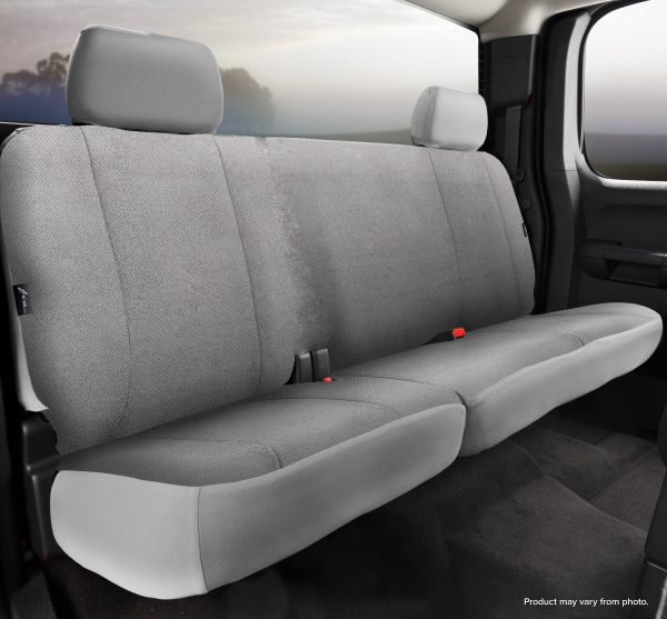 FIA TRS42-67 GRAY TR40 Series - Wrangler Saddleblanket Custom Fit Rear Seat Cover - Solid Gray