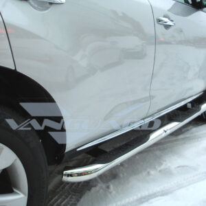 VANGUARD VGSSB-1112SS Stainless Steel 3 inch Round Side Steps