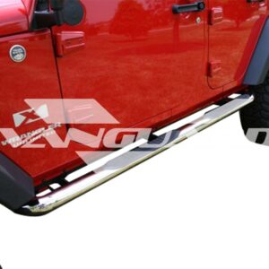 VANGUARD VGSSB-1258SS Stainless Steel 3 inch Round Side Steps