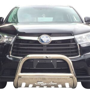 VANGUARD VGUBG-0987SS Stainless Steel Bull Bar with Skid Plate