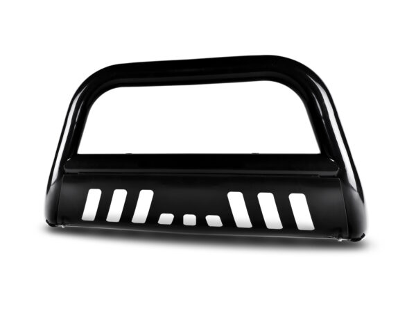Armordillo 2005-2007 Jeep Grand Cherokee 3in. Bull Bar Black Bull Guard - W/Skid Plate