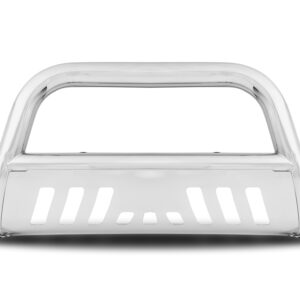 Armordillo 1988-1998 GMC C/K 1500  3in. Bull Bar Chrome Bull Guard - W/Skid Plate