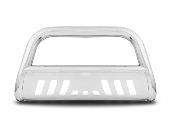 Armordillo 1999-2006 GMC Sierra 2500/3500 3in. Bull Bar Chrome Bull Guard - W/Skid Plate