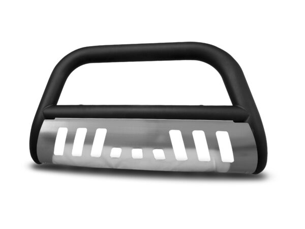Armordillo 2006-2008 Lincoln Mark Lt 3in. Bull Bar Matte Black W/Aluminum Skid Plate Bull Guard - W/Skid Plate