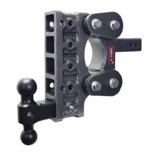 GEN-Y Hitch GH-1015 The BOSS TORSION-FLEX 2" Shank 7.5" Drop 1.1K TW 10K Hitch & GH-031 Dual-Ball
