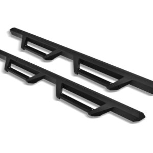 Armordillo 2007-2018 Toyota Tundra Crew Max  AR Drop Step Matte Black Side Step Bars - Drop Step
