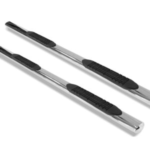 Armordillo 2019-2022 Chevy Silverado 1500 - Crew Cab - 4" Oval Step Bar -Polished