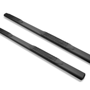 Armordillo 2019-2022 Dodge Ram 1500 - Quad Cab 4" Oval Step Bar - Matte Black