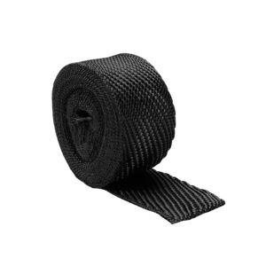 DEI 10004 Black Titanium Exhaust Wrap 2" x 25' 010004